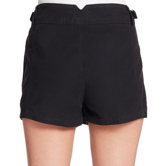 FREE PEOPLE Women's Black Mini Utility Skort Sz Medium - Picture 4 of 5